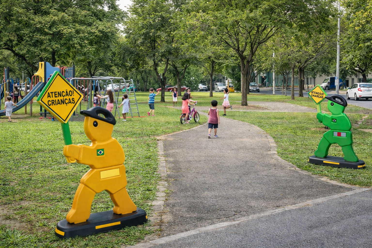 Boneco de Sinalização