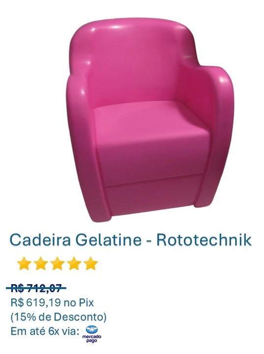 Cadeira Gelatine Rototechnik